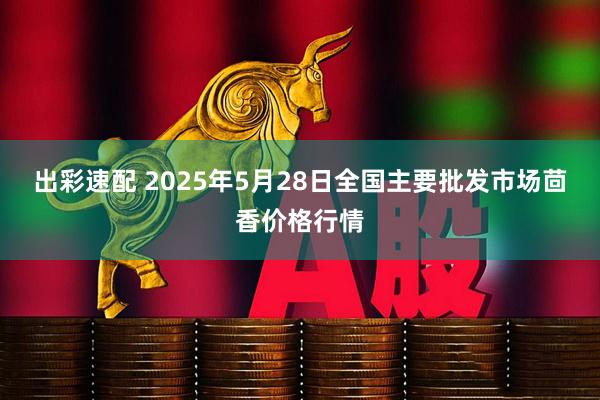 出彩速配 2025年5月28日全国主要批发市场茴香价格行情