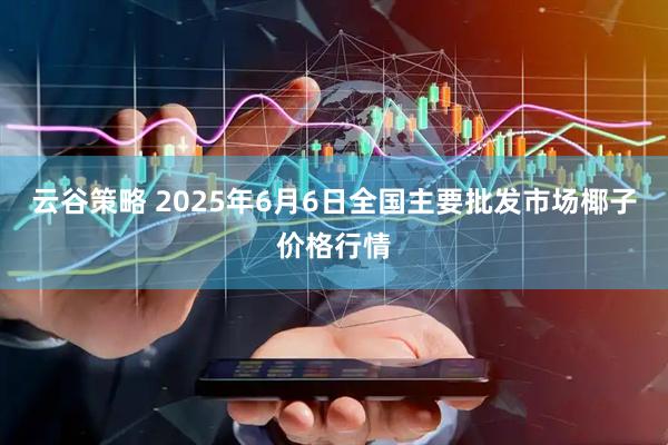 云谷策略 2025年6月6日全国主要批发市场椰子价格行情