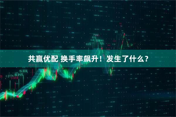 共赢优配 换手率飙升！发生了什么？
