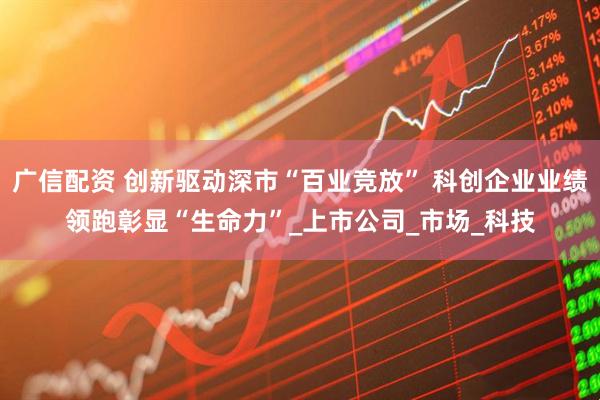 广信配资 创新驱动深市“百业竞放” 科创企业业绩领跑彰显“生命力”_上市公司_市场_科技